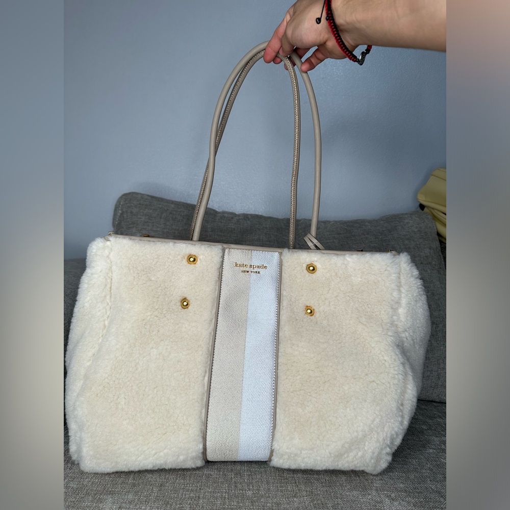 Kate Spade White Tote Bag